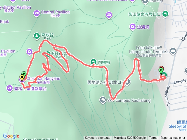 壽山小小爬北停車場