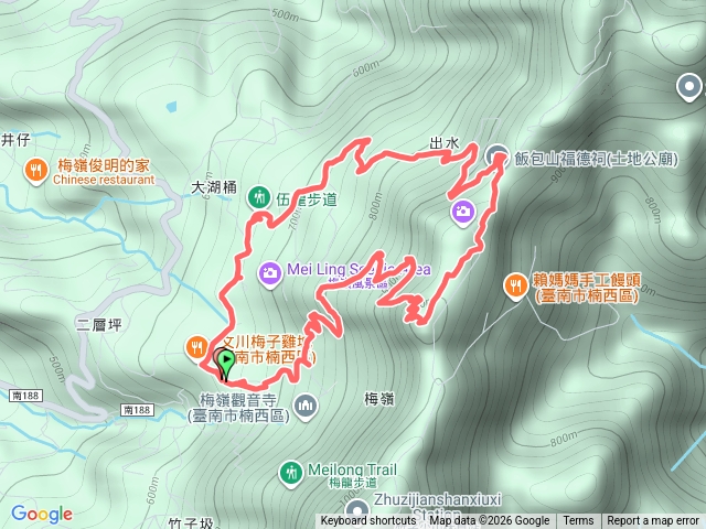 梅嶺古道五龍步道