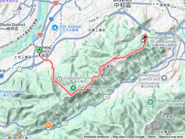 天上山列縱走(天上山至南勢角山)_20260426預覽圖