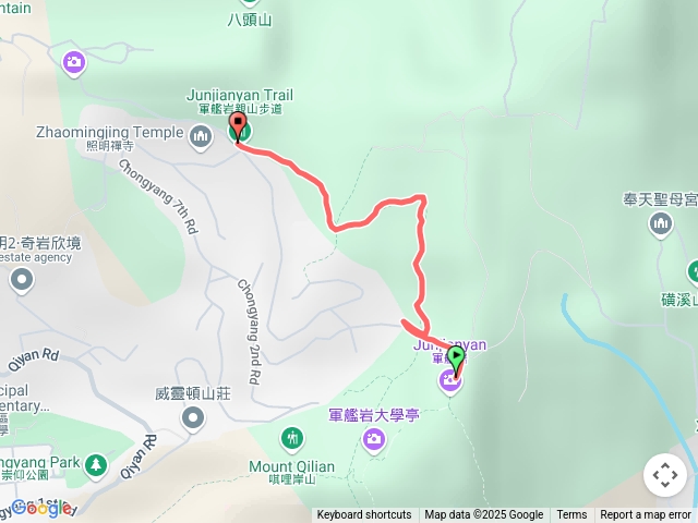 軍艦岩崇仰七路入口