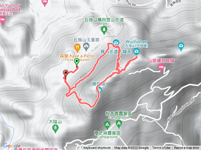 五指山竹林禪起中指下橫向O型