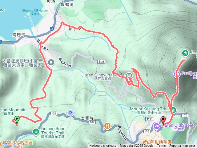 籠山保甲路 基隆山西峰 基隆山主峰預覽圖