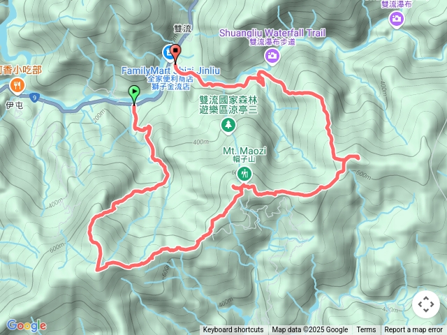 女乃山縱走帽子山+婆豬古山