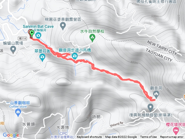 三民蝙蝠洞、觀音洞步道