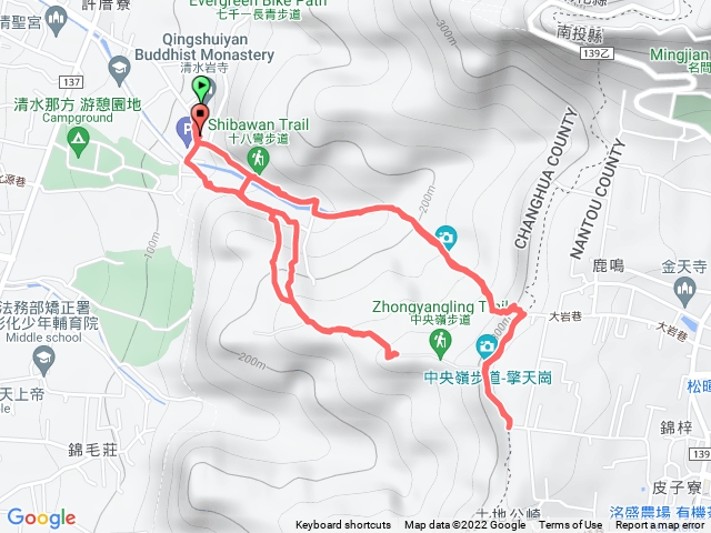 18灣古道二峰三峰福樂停