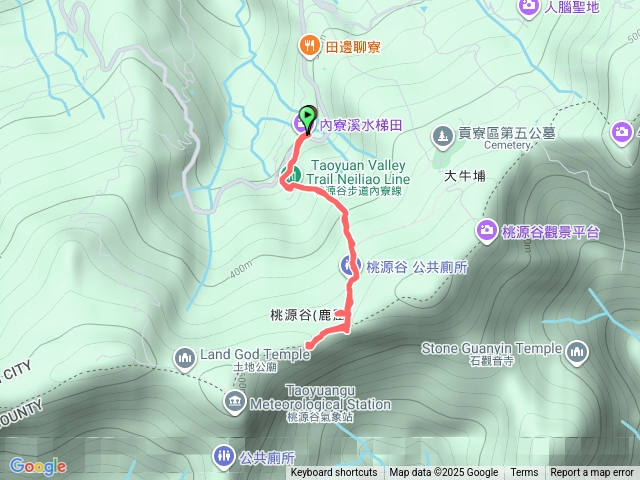 桃源谷內寮段來回