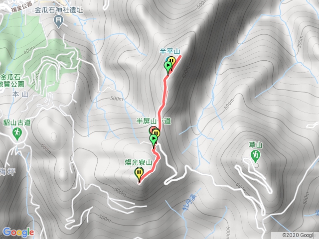 20200318半平山+燦光寮山輕鬆走