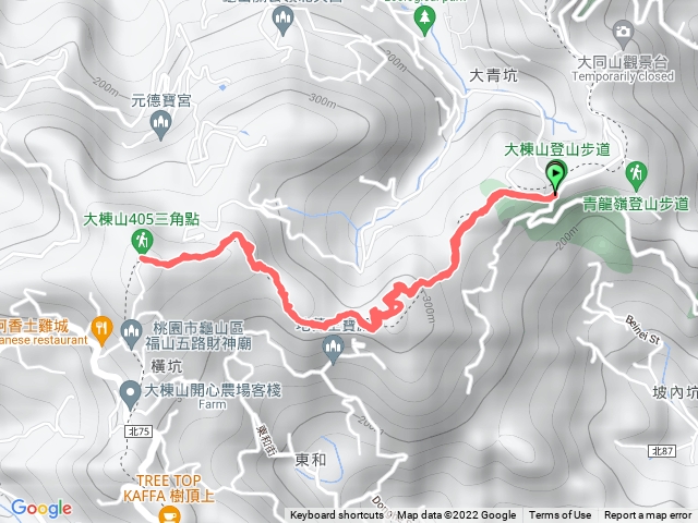大棟山來回