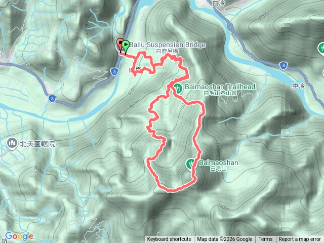 2026-2-26谷關七雄白毛山大O型Hiking預覽圖