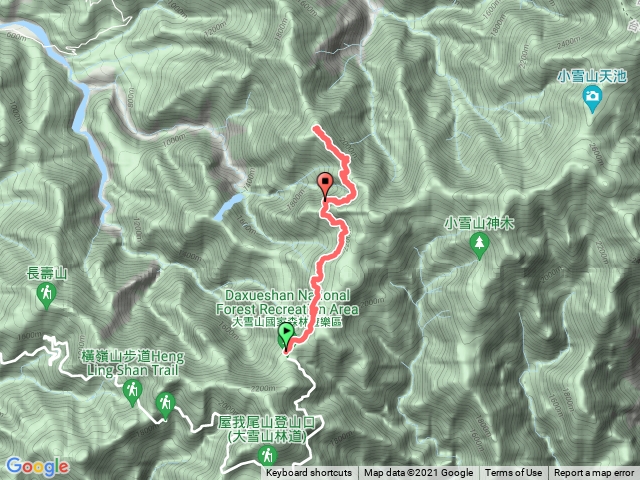 烏石坑山來回