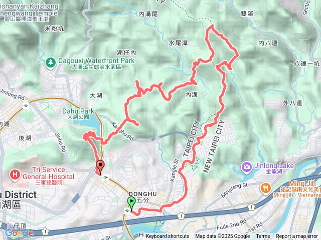 汐止 東湖 七山連走