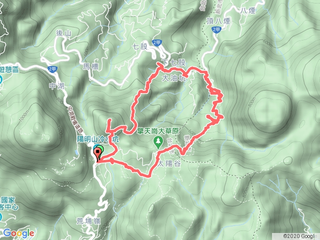 愛戀硫薰七股山