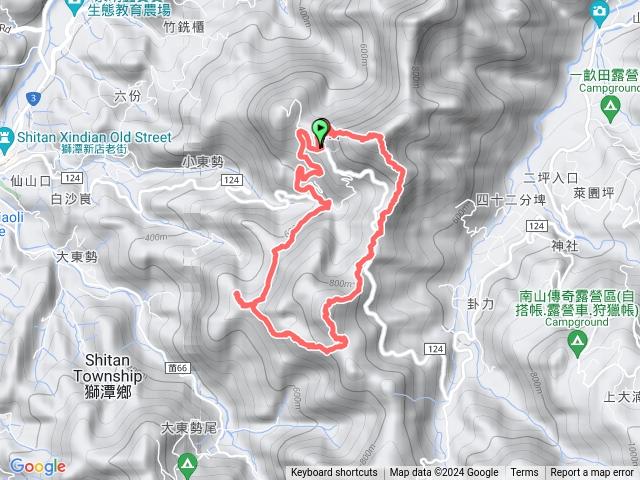 苗栗獅潭仙山古道O型 泫如