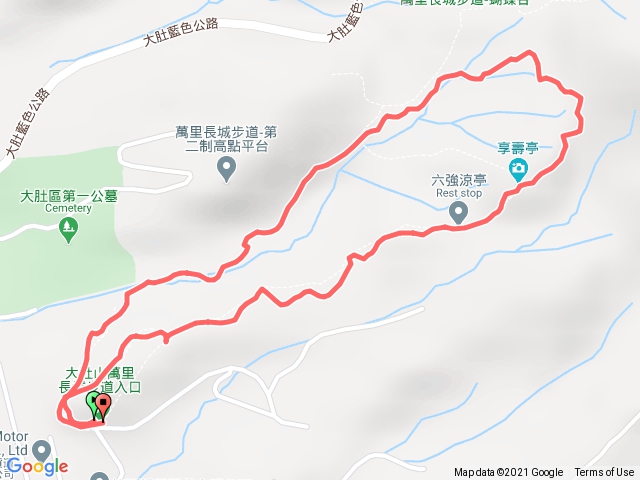 大肚山萬里長城