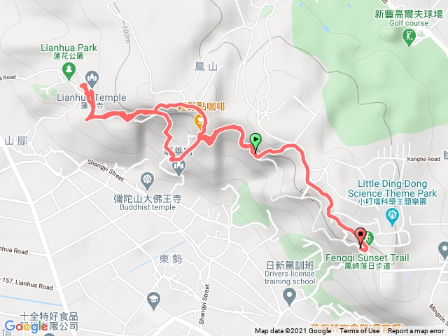 鳳崎落日步道