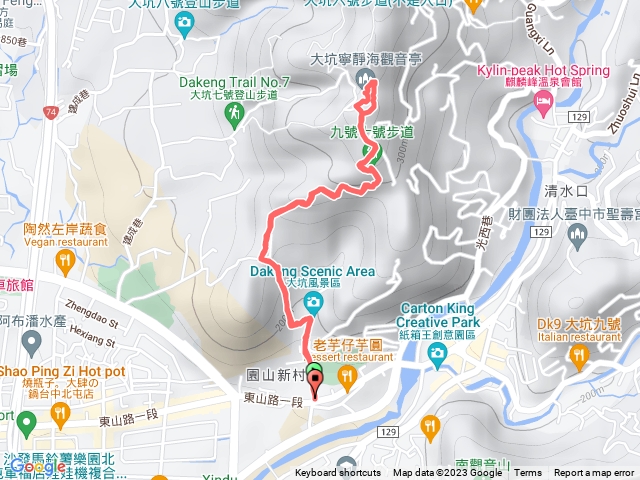 早晨大坑九號步道