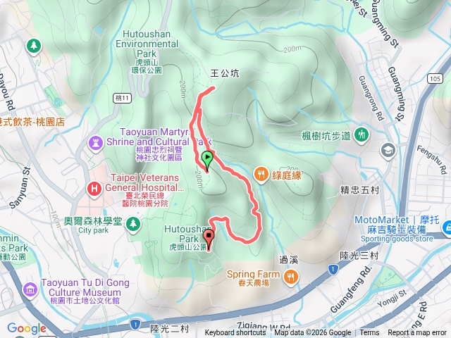 虎頭山健行預覽圖