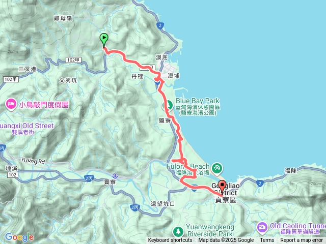 淡蘭古道北路之楊廷理古道南口至福隆預覽圖