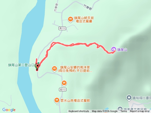旗尾山第三登山口上預覽圖