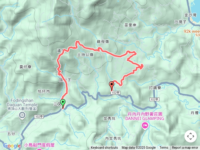 2025.04.04雙溪三叉港慈安宮 ～遠景古道～昭北府～雞母嶺古道～慈願寺～土地公嶺逍遙行