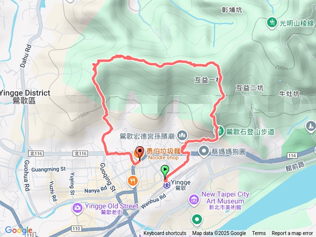 2025-09-20鶯歌石-光明山稜線忠義山步道