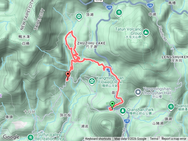 紫明溪步道猴崁圳古道草山觀布吊橋預覽圖