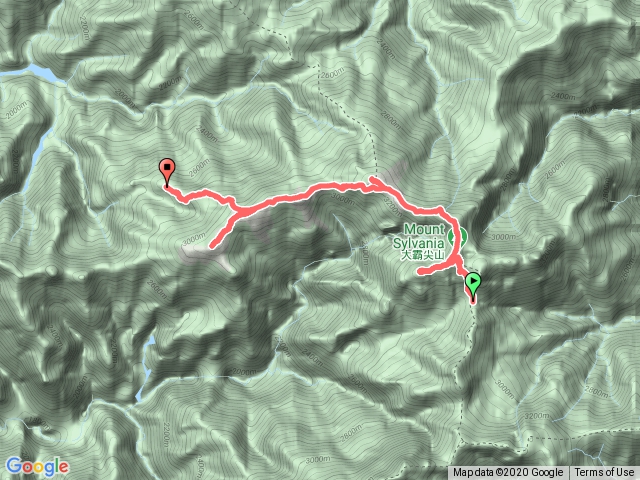 秀霸縱走四天三夜D3 （霸南山屋-小霸尖山-大霸霸基-中霸坪-伊澤山-加利山-九九山莊）