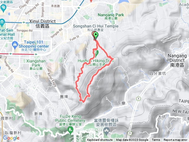 虎山O型（九五峰、南港山）