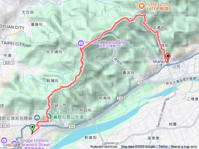 微笑山線【大棟山系-百年大榕樹段】