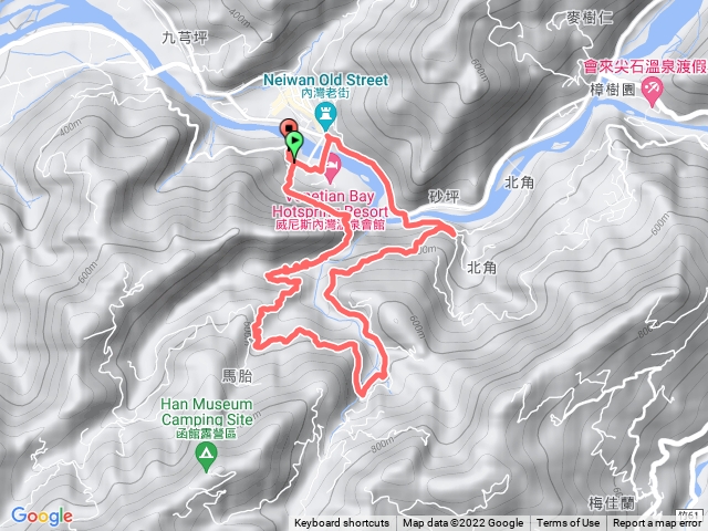 南坪及馬胎古道