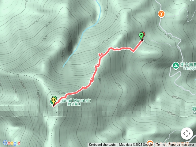 20250625第二登山口-鵝公髻山-熊貼心