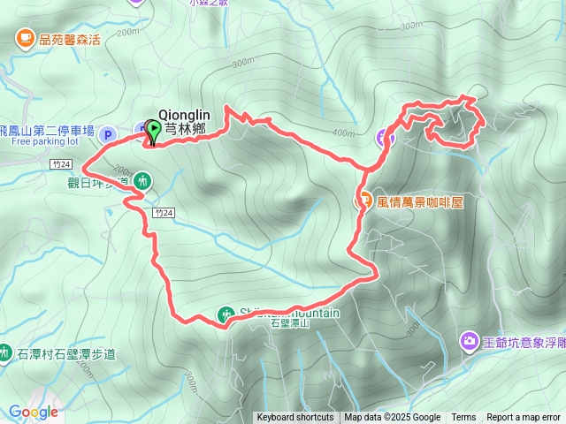飛鳳山觀日坪-中坑山-橘子碰-代勸堂