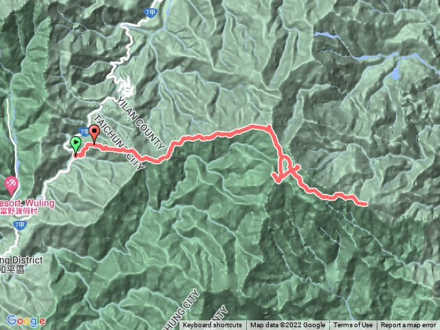 南湖大山三天兩夜五座百岳