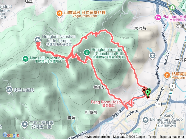 柴程路22巷進烘爐地柴程60巷出預覽圖