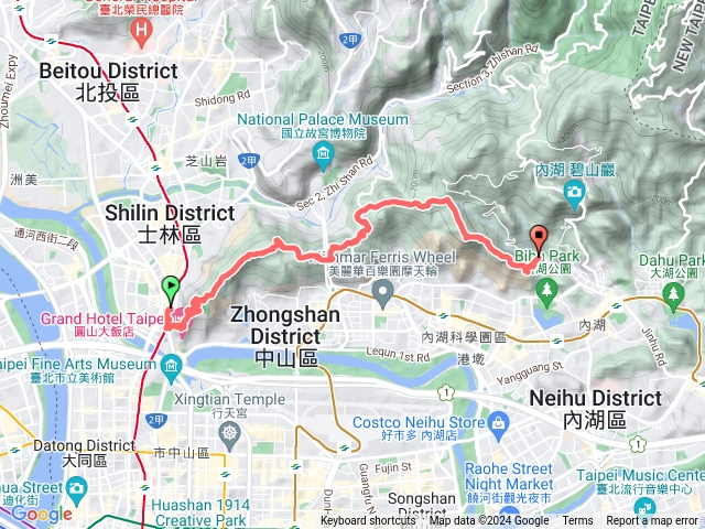 劍譚潭山-文間山-剪刀石山-金面山-下金瑞防汛池