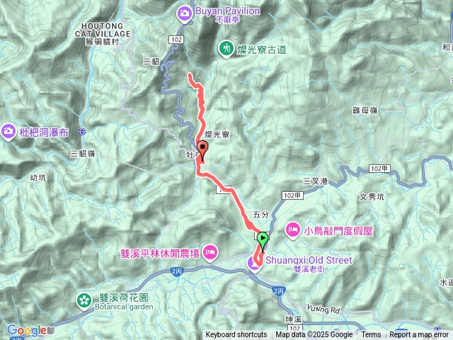 淡蘭古道牡丹段4顆寶石(雙溪車站→牡丹車站→金字碑古道牡丹段→牡丹車站)