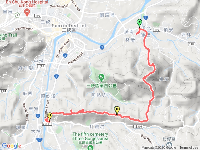 溪南尖山-王功坑山
