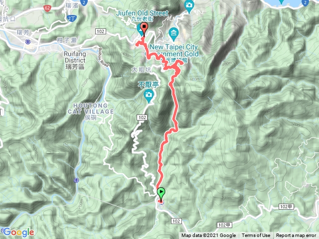 牡丹-貂山古道-本山地質公園-九份老街