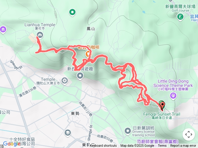 鳳崎落日步道