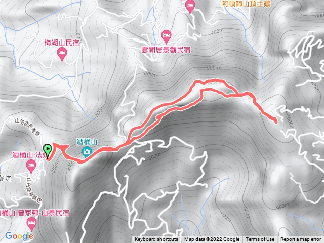 東暗影山(西北稜原路來回)