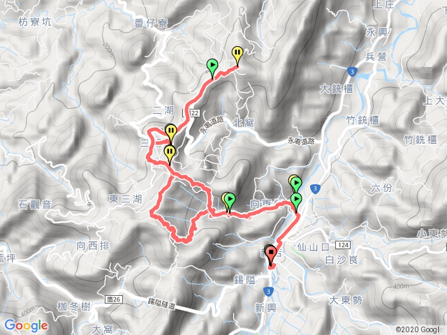 20191009鳴鳳古道-延平古道-綠色步道-南隘勇古道-獅潭全家便利商店