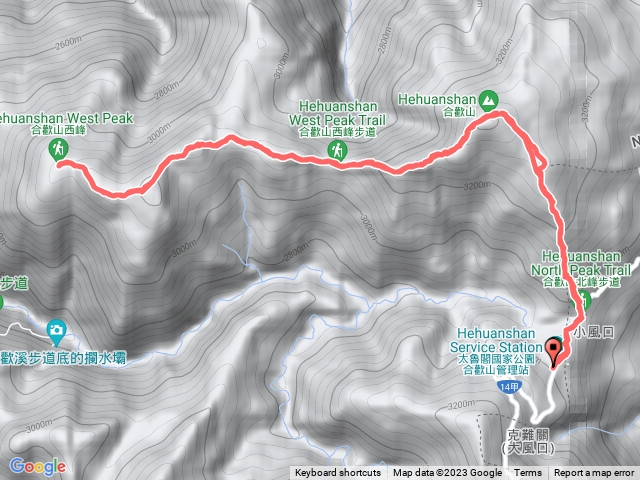 2023-09-11 合歡西北峰