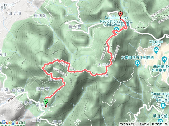 20180310 陽明山西段縱走