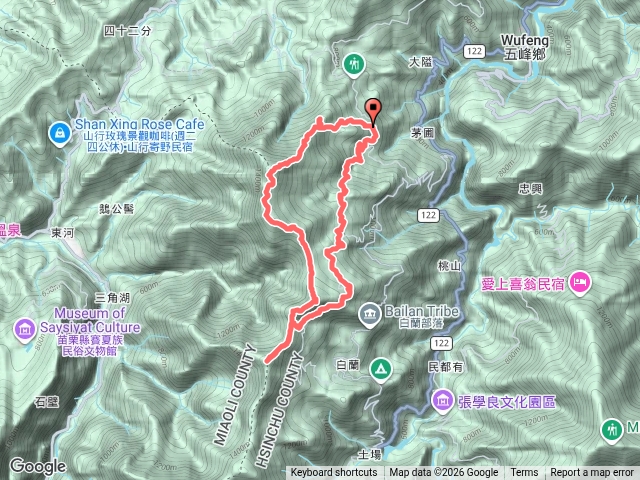 鵝鳥縱走（鵝公髻山、鳥嘴山、涼山、愛心瀑布）預覽圖