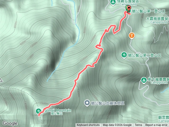 鵝公髻山預覽圖
