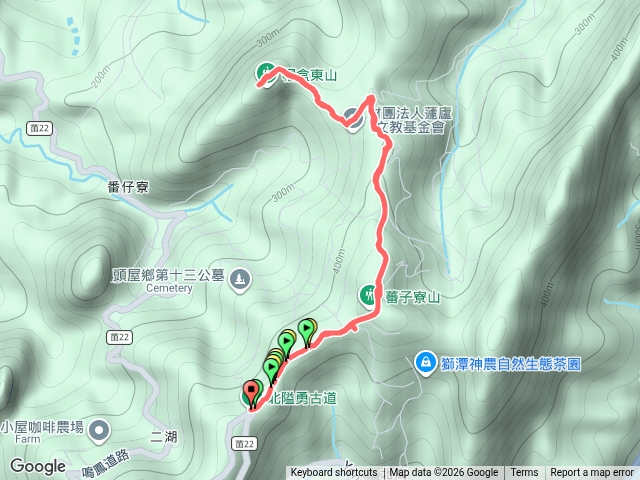 北隘勇古道-番子寮山預覽圖