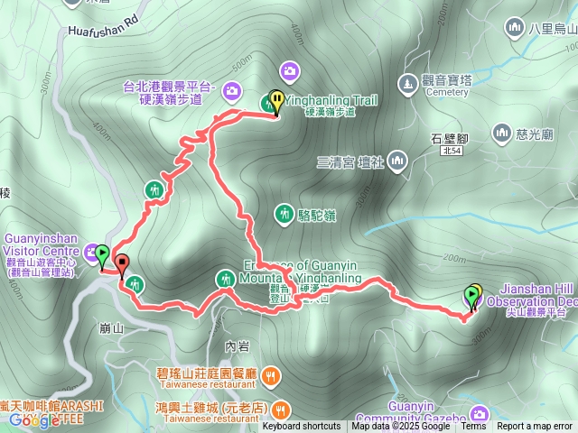 蘆洲觀音山-大崩壁-尖山O型（非親子）