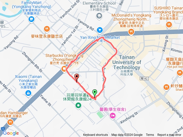 特色課程GPX線路圖預覽圖