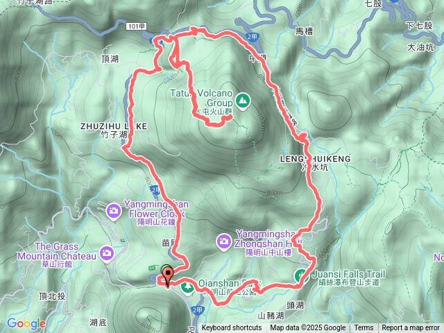 2025-07-05環七星山人車分道+小油坑上七星山