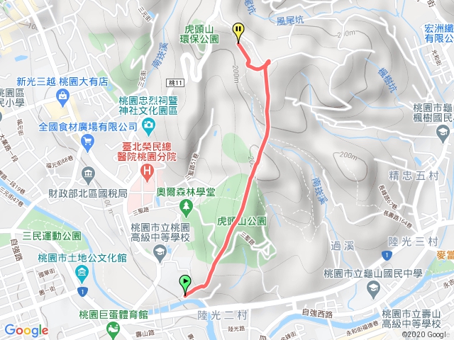 虎頭山消脂5km